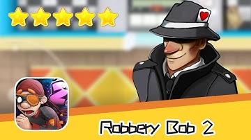 Robbery Bob 2 Secret Agent Suit Day17 Walkthrough Recommend index five stars