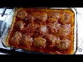 Тефтели в духовке в соусе .Быстро и вкусно .