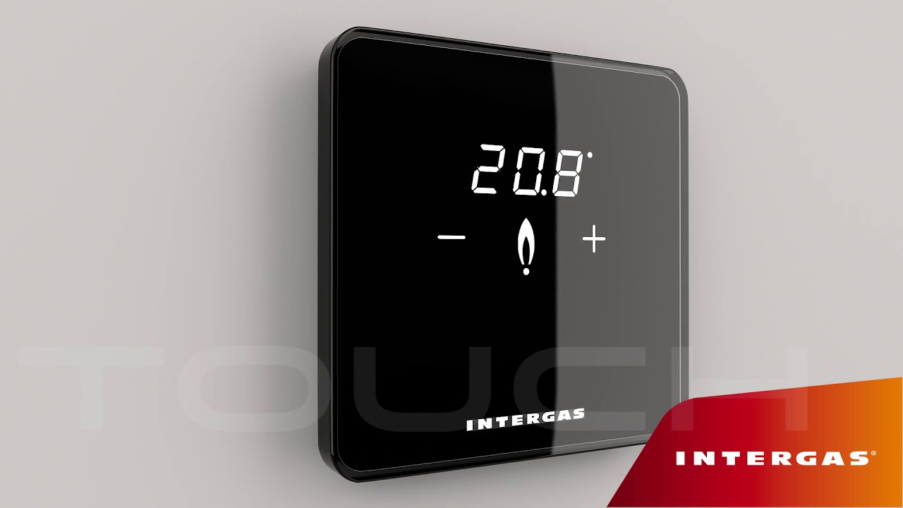 Intergas Comfort Touch - slimme thermostaat van Intergas - YouTube