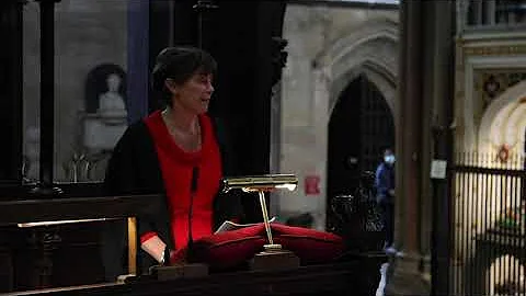 Heather Hancock, Master of St John's, gives her fi...