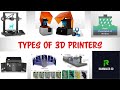 Types of 3D Printers - 11 Different Types of 3D Printers - Introduction to 3D Printing