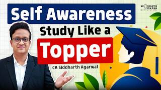 Topper Ka Secret Study Formula Revealed! 🔥 | CA Siddharth Agarwal #study #motivation