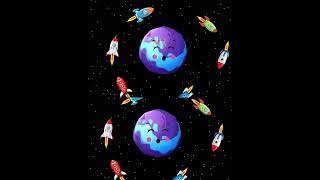 Space Adventure - Dancing Rockets #shorts Update