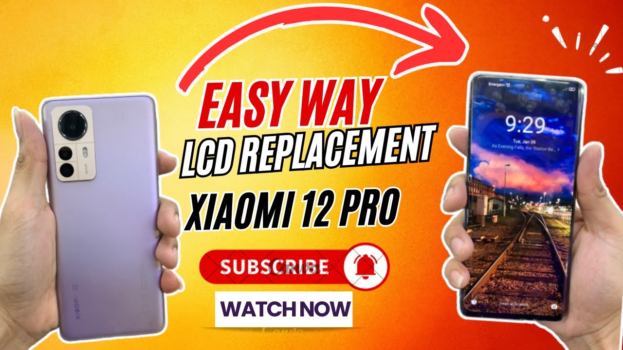 Xiaomi 12 Pro LCD Replacement | How to Change LCD Xiaomi 12 Pro 
