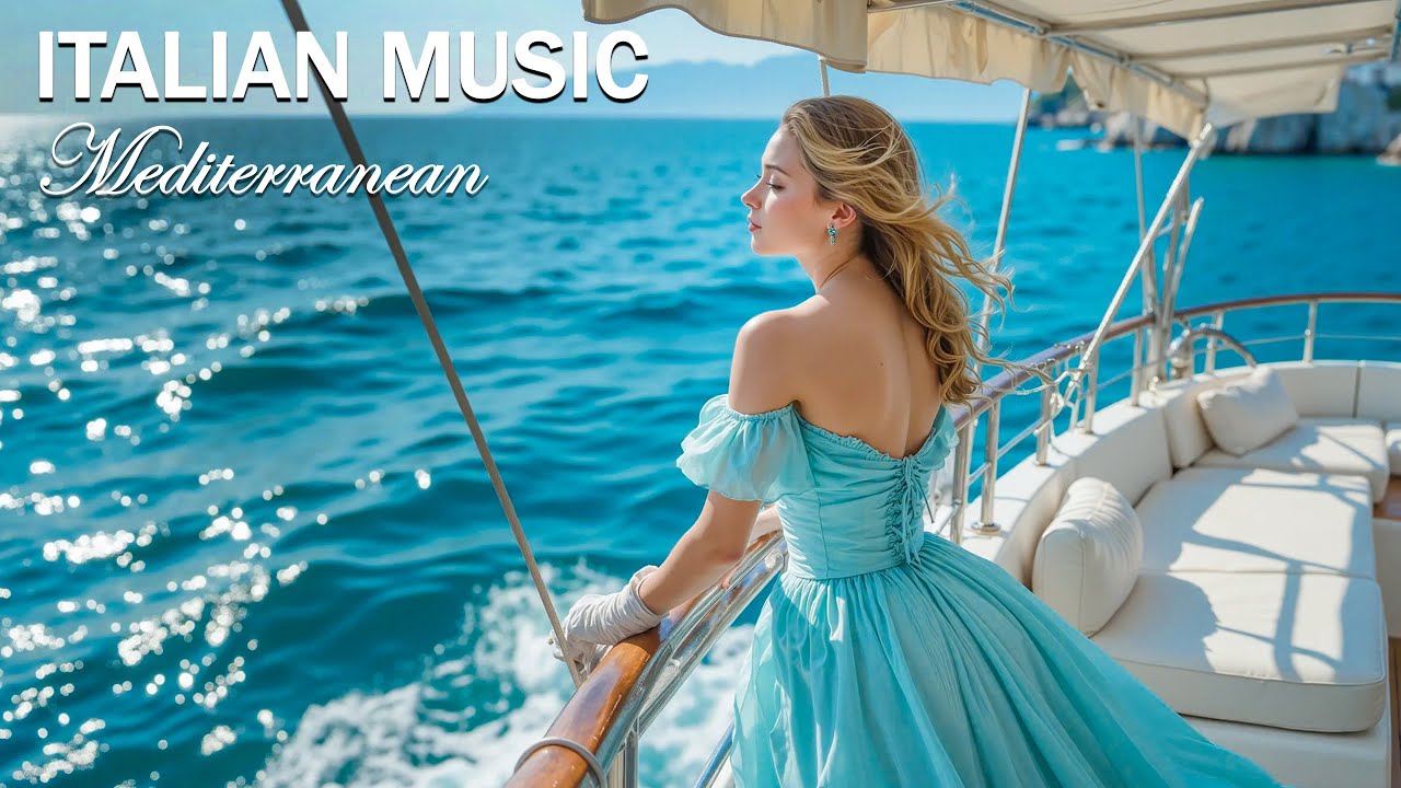 Chill Mediterranean Dreams & Italian Vibes 🎶🌊 Relaxing Coastal Music & Serene Ocean Waves 4K