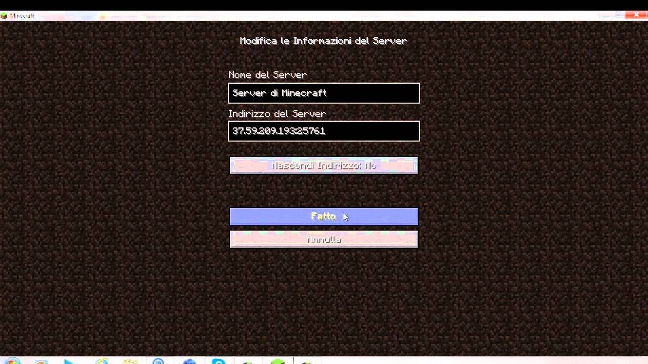 Come giocare a Minecraft Multiplayer - 1.5.2 - YouTube