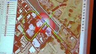 GeoMedia 3D @ Intergraph 2010 (5/7): fly-through analysis