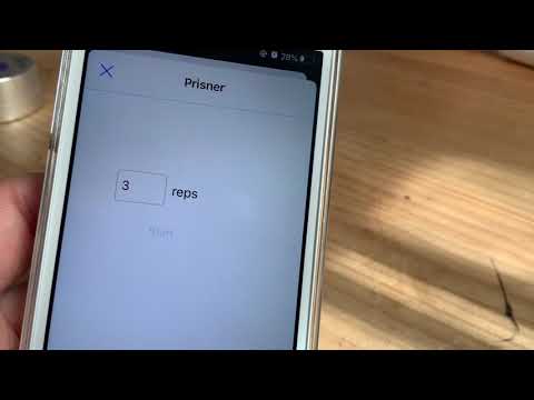 Pythonista 3 で開発したプリズナートレーニング用のリズムカウンターデモ動画