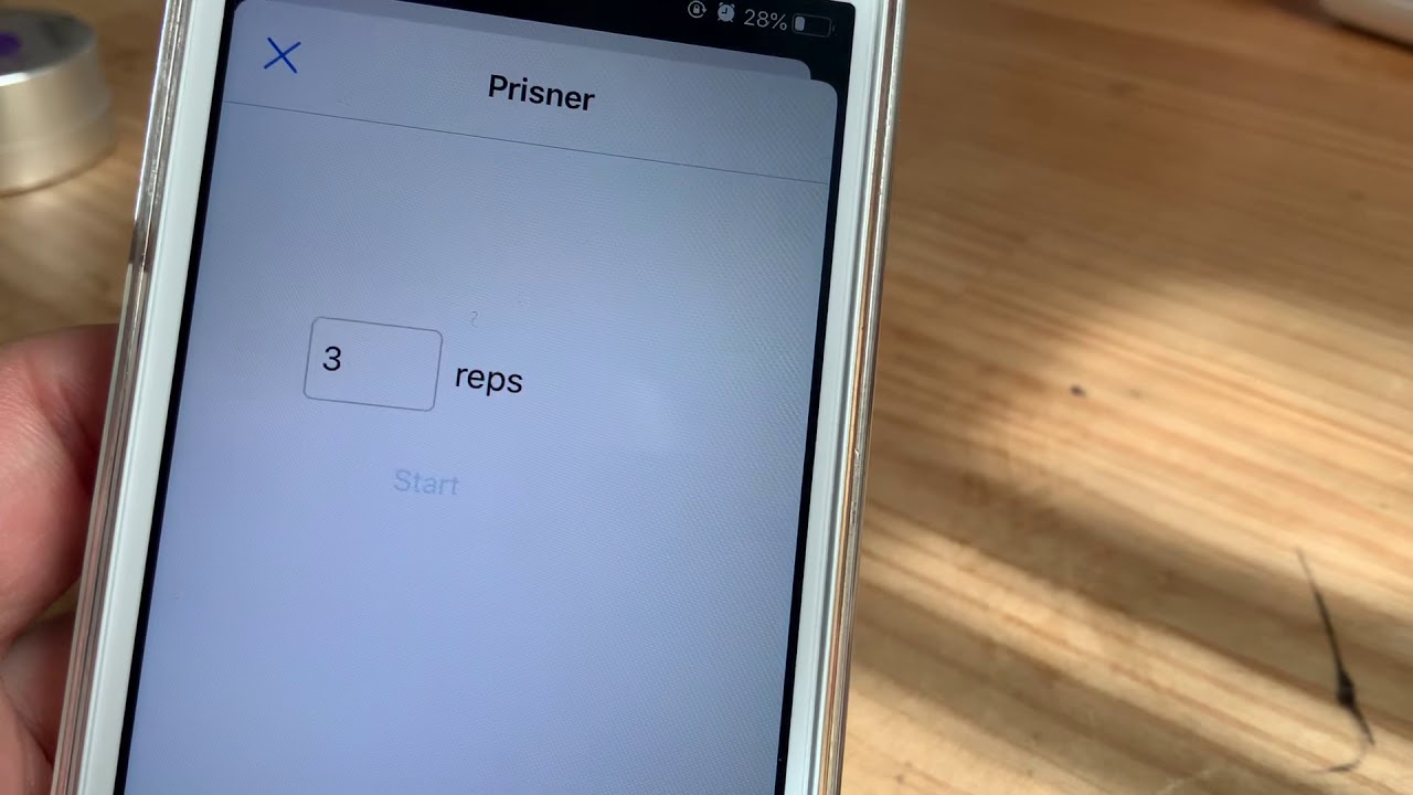 Pythonista 3 で開発したプリズナートレーニング用のリズムカウンターデモ動画 - YouTube