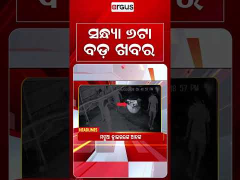 6 PM Headlines | 3 Sept 2026 | Today’s Top News Updates | Odisha Latest News | Argus News