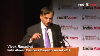 The India Abroad Business Visionary Award: Vivek Ranadive