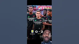 Arsenal get Sweet Revenge At Villa #footballedits #premierleague #astonvilla #arsenal #williamsaliba thumbnail