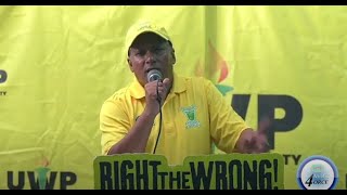 UWP DEPUTY POLITICAL LEADER GUY JOSEPH UNLEASHES ON THE SLP ADMINISTRATION