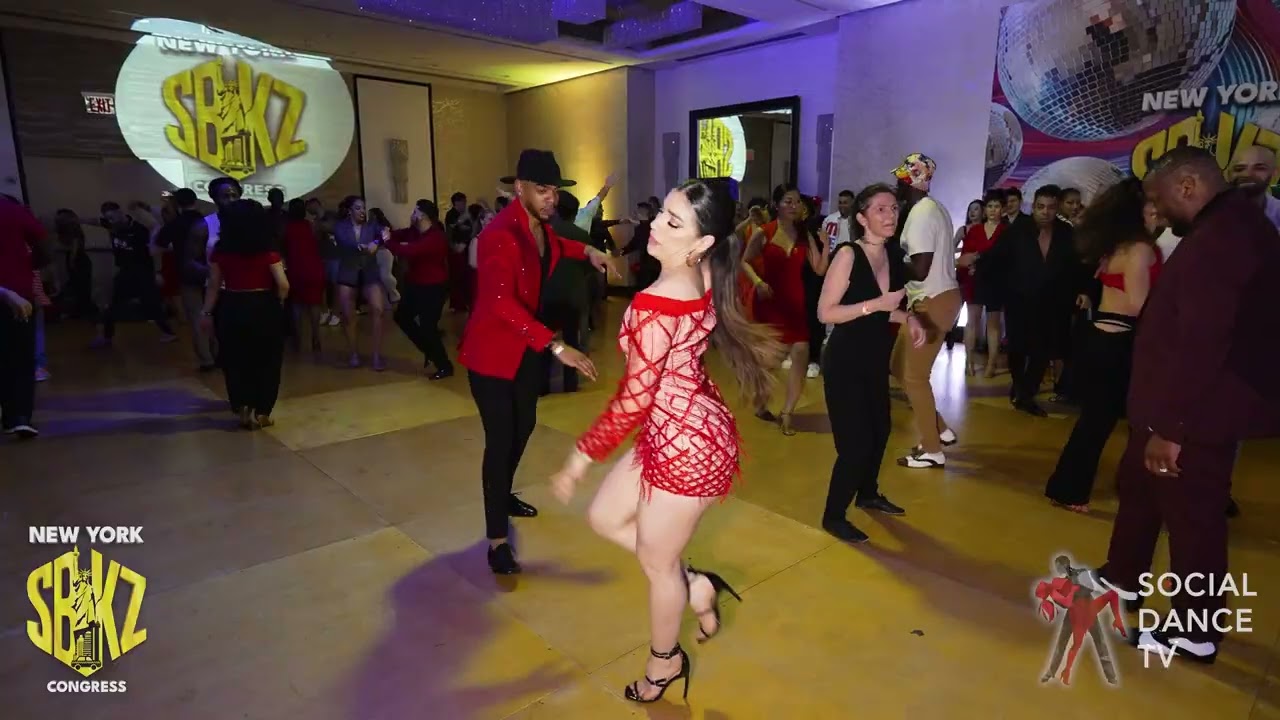 Salsa Social Dancing by Jariel & Ashley at the New York SBKZ Congress 2025