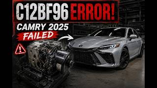 Athlete Statistics Toyota Camry 2025 ABS Pump Failure! C12BF96 Fixed