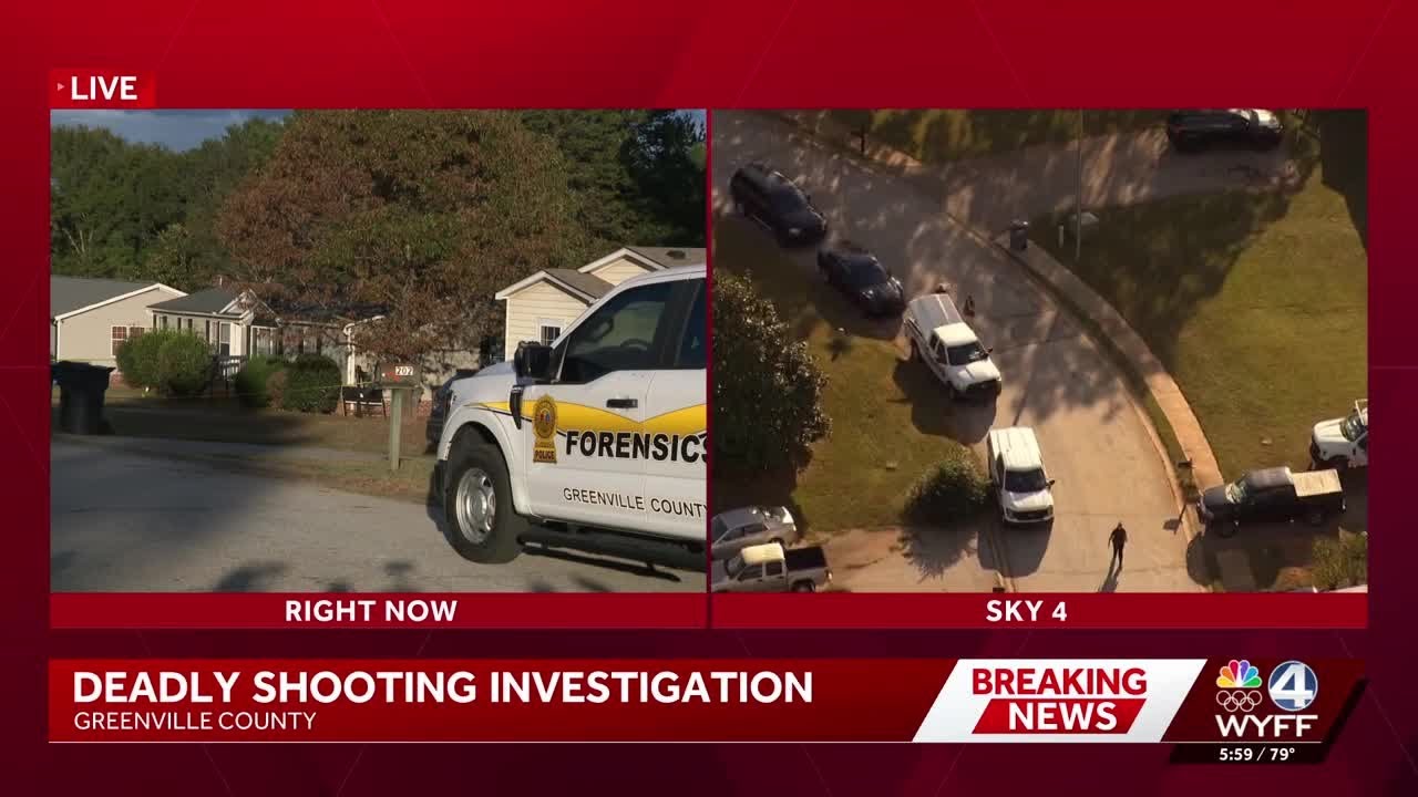Shooting in Greenville County leaves 1 dead, 1 injured, deputies say ...