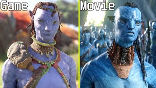 Avatar: Frontiers of Pandora Game vs Movie Early Comparison