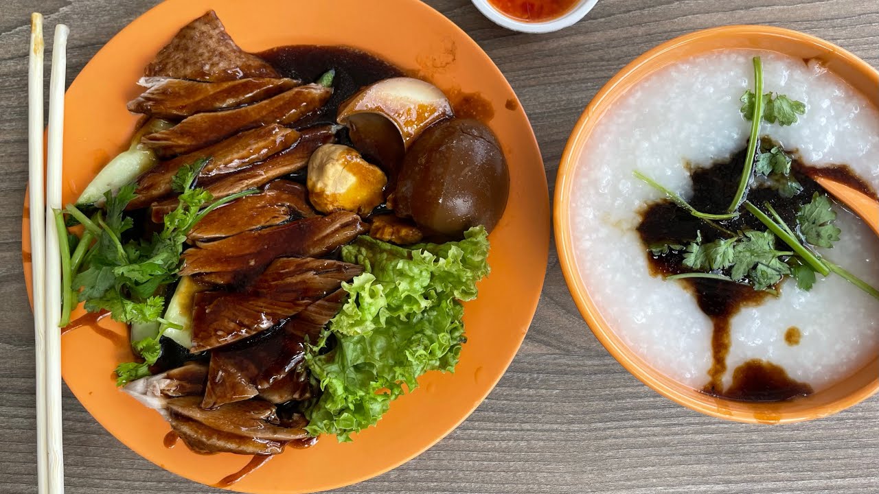 I walk 22km for Cheok Kee Duck Porridge