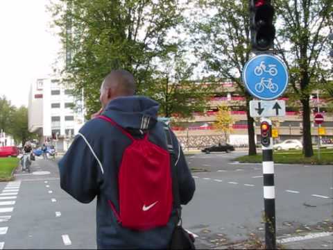 pleasant goat and big big wolf Bike Ride 7 into the city of Utrecht (Netherlands)