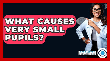 What Causes Very Small Pupils? - Optometry Knowledge Base