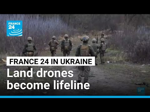 Ukraine's ‘Khartia’ brigade turns to land drones to survive the drone-saturated frontline thumbnail
