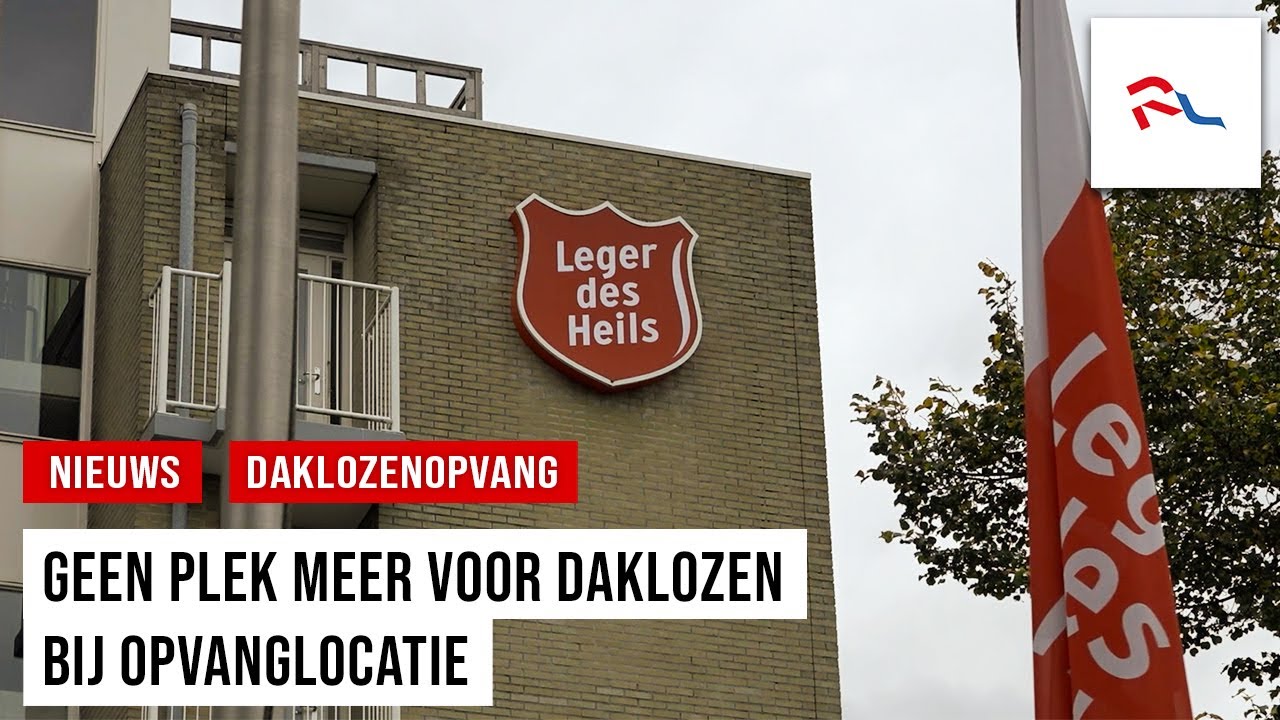 Grote zorgen om overvolle nachtopvang Leger Des Heils