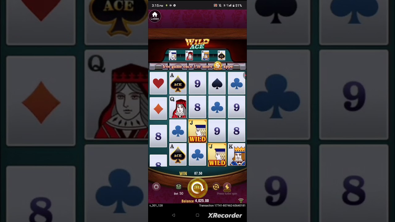 Jili slots  Wild ace winning trick 🎰🤑Live gameplay of jili slots today earn money 💰💵