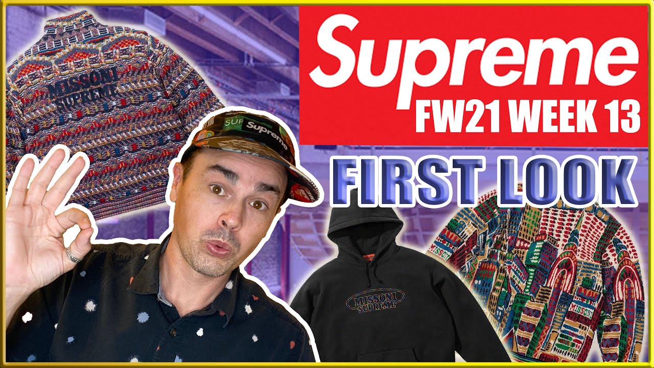 SUPREME WEEK 13 - FIRST LOOK