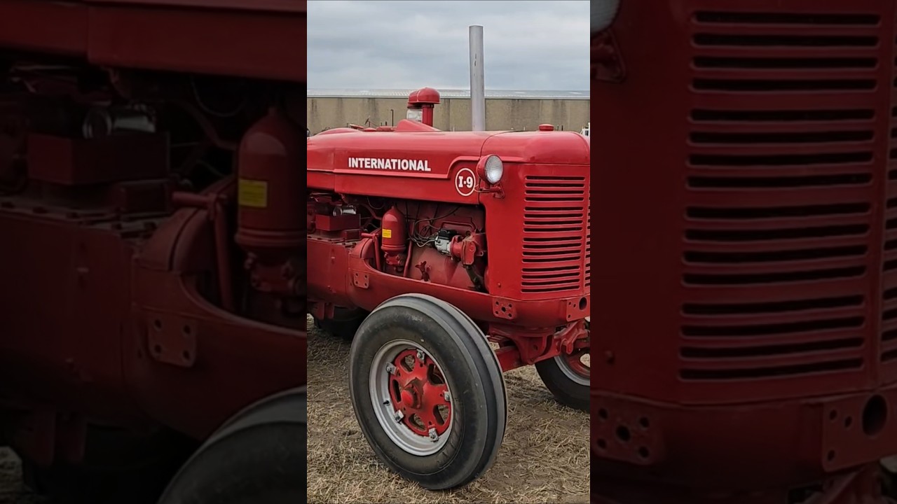 International harvester model I-9 at the Yesteryear Farm Show, 2025