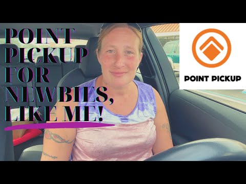 My First Point Pickup Deliveries | Point Pick Up For Beginners, Like Me | How To Use The App ??