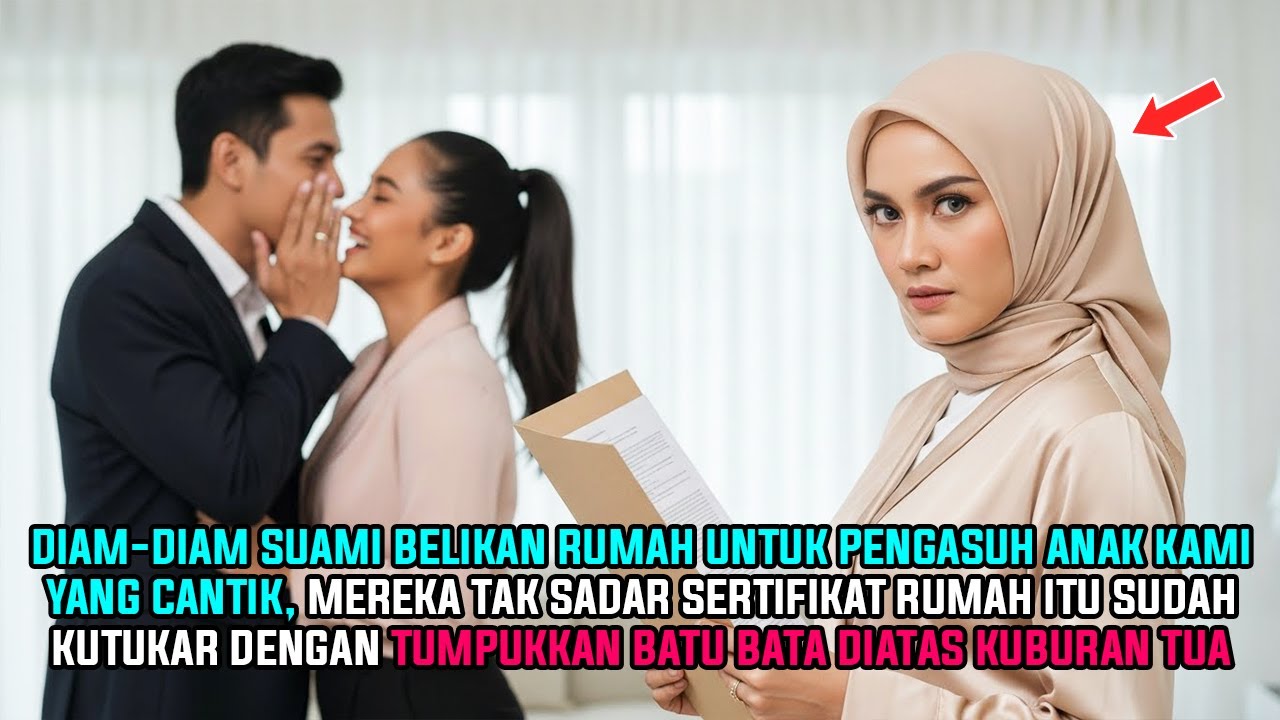 Suami Diam-Diam Belikan Rumah Untuk Pengasuh Anakku Yang Cantik, Dia Tak Sadar Sertifikat Rumah Itu…