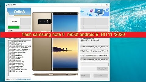 Flash firmware samsung note 8 n950f Bit11 android 9 /2020