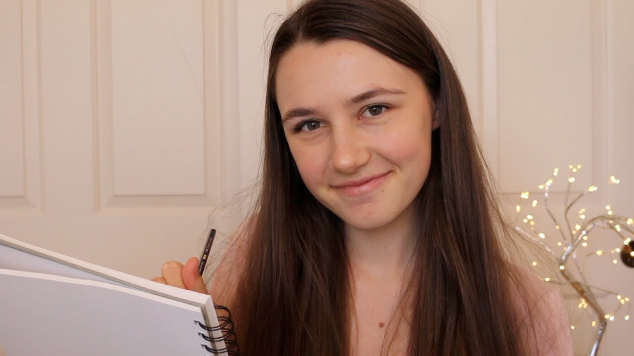 ASMR Sketching Your Face! ♡ Drawing You
