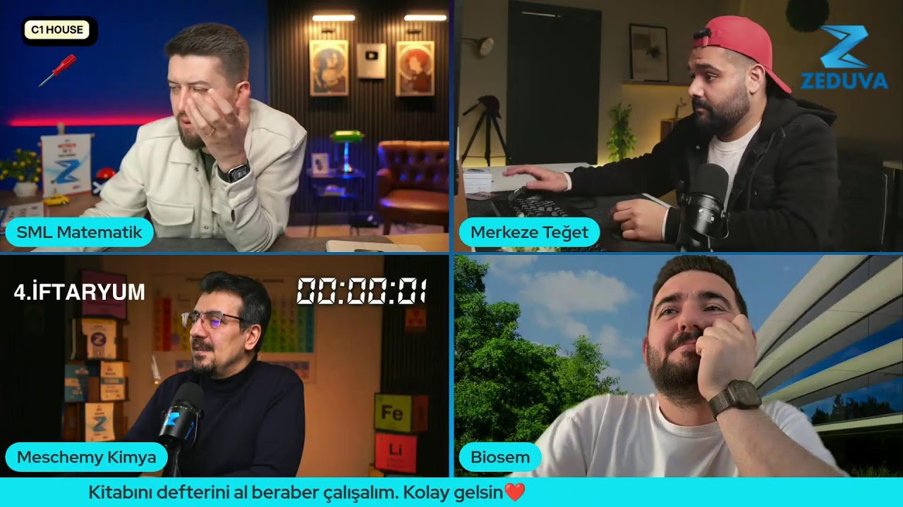 Sahurdan İftara Beraber Ders Çalışıyoruz. Ramadoro ❤️ | YKS'ye 110 Gün ZEDUVA SINIFI Sanal Kütüphane