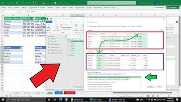 Cruzar dos o más Tablas en Excel con Columnas Relacionadas (Left Join & Inner Join & Full Join)