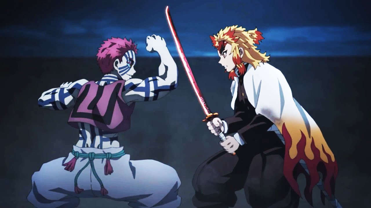 Kyjuro vs Akasa ( Kimetsu no Yaiba )「AMV」- [ No Ghost ]