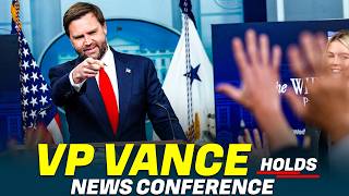 WATCH LIVE: Vice President JD Vance holds news conference | USA |Trump |Iran attack 'on hold' |China