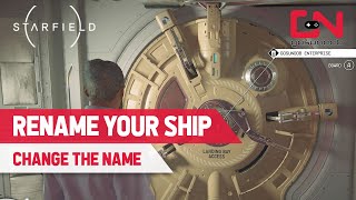 How to Rename Your Ship in Starfield