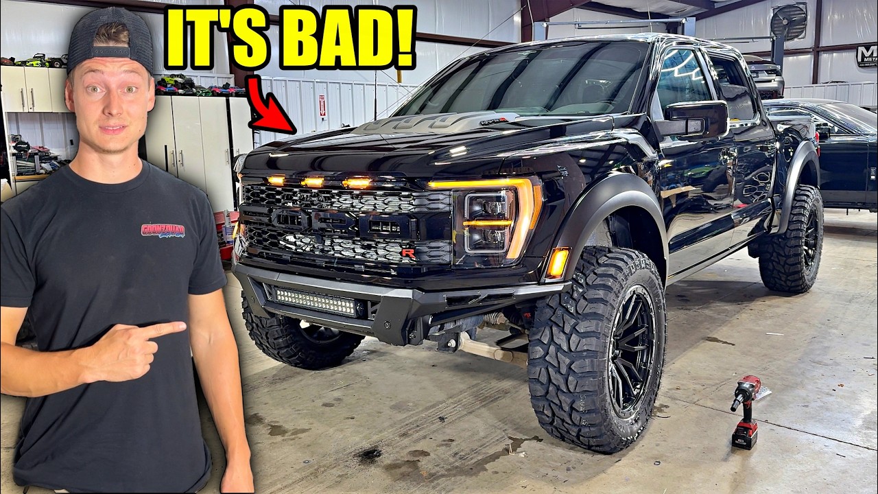 Our Rolled Over Raptor R Has A Major Problem! - YouTube