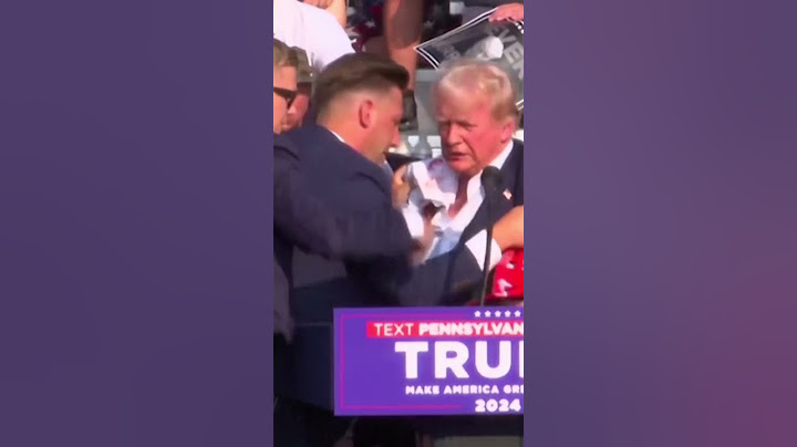 El momento del atentado contra Donald Trump, que deja dos muertos