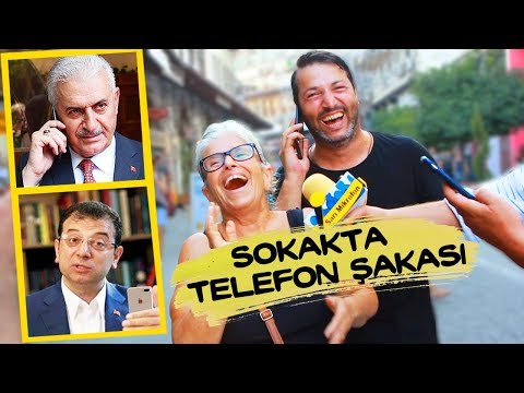 SARI MİKROFON İLE SOKAKTA İNSANLARI TROLLEDİM / Telefon Şakası