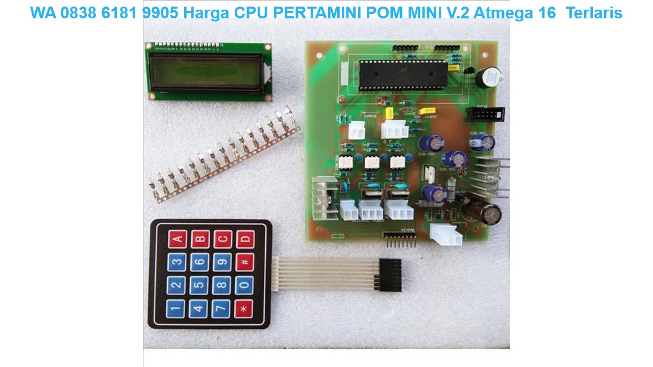 WA 0838 6181 9905 Harga CPU PERTAMINI POM MINI V.2 Atmega 16  Terlaris