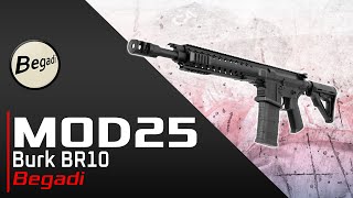 [MOD 25 Burk BR10 - Begadi] Présentation | Review | Airsoft FR - EN subs screenshot 1