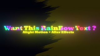 NEW TREADING🔥TEXT EFFECT TUTORIAL IN HINDI🔥 | Alight Motion + After Effects Tutorial | Fotty seveN screenshot 2