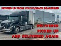 Volvo Mack Dealership Pickup | 2 Loads In 1 Day | FREEZING OUTSIDE