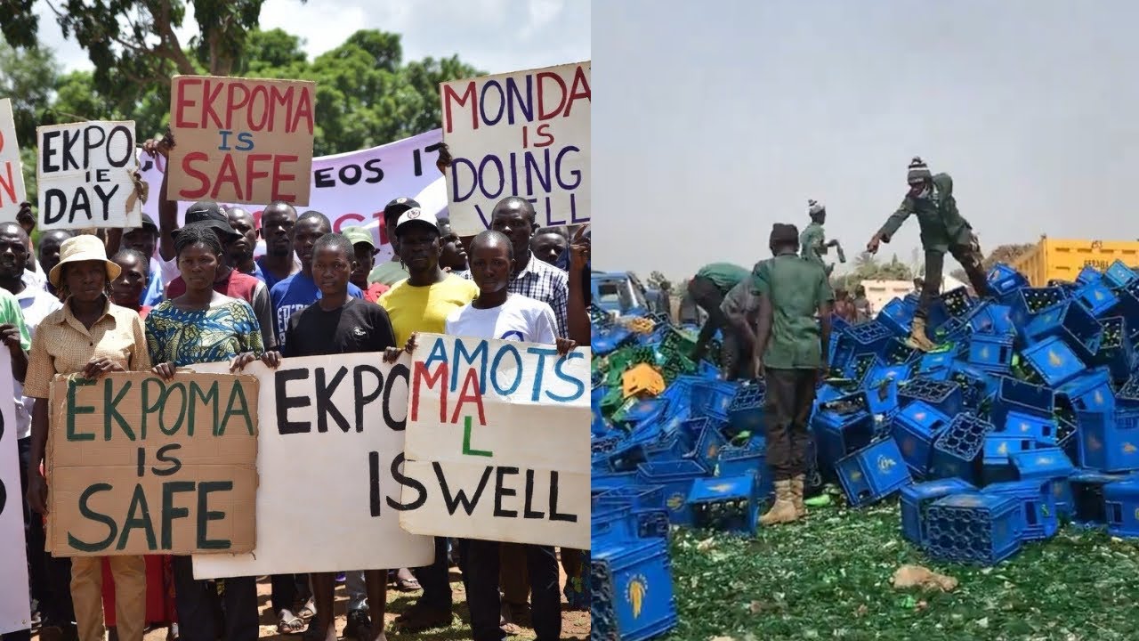 Полиция Арева Хисба уничтожает алкоголь в новом протесте Кано/Эдо Экпома