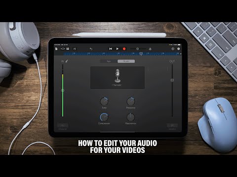 How to EDIT AUDIO for your Videos using ONLY an iPad