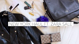 New York Try-On Haul Ft. Zara Sale
