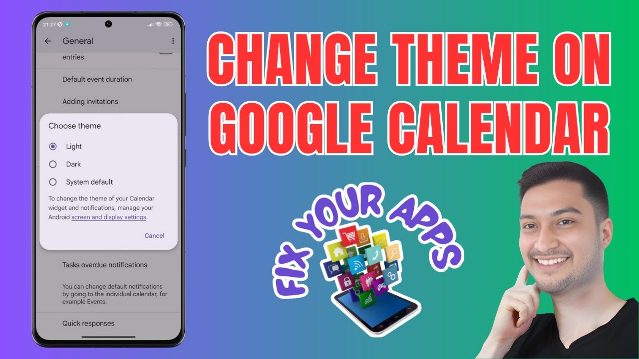 How to Change Theme on Google Calendar | Transform Your Schedule View
