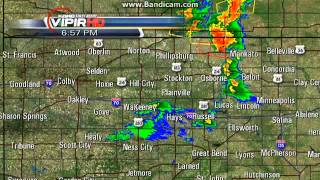 KAKE 10 News Weather Radar (5/27/13)